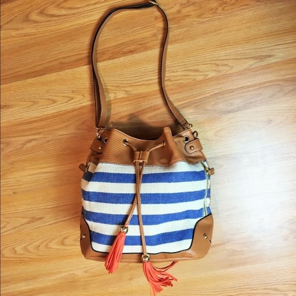 Aldo Handbags - Aldo Nautical Drawstring Bucket Purse